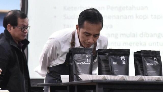 Jokowi Akui Heran Produksi Kopi Indonesia Tertinggal dari Vietnam