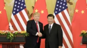 Donald Trump dan Presiden China Xi Jin Ping