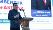 Kepala BPOM RI Saat Memberikan Sambutan Dalam Acara LEADER DIALOGUE : KESEHATAN JIWA RAGA dan HARTA DALAM MEMBENTUK BUDAYA BerAKHLAK