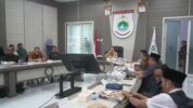 Wakil Gubernur (Wagub) Sulawesi Barat (Sulbar) Salim S Mengga Memimpin Rapat Tim Terpadu Pengendalian dan Evaluasi Izin Usaha Pertambangan Mineral Bukan Logam dan Batuan