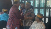 Ketua KKSS, Andi Amran Sulaiman bersama Sekjen Perindo, Andi Muhammad Yuslim Patawari. (Ist)