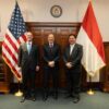 Menko Perekonomian, Airlangga Hartarto Bersama Menteri Perdagangan AS, Howard Lutnick dan Perwakilan USDR, Jamieson Greer