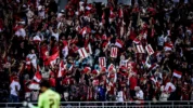 Suporter Saat Memberi Dukungan Kepada Timnas Indonesia